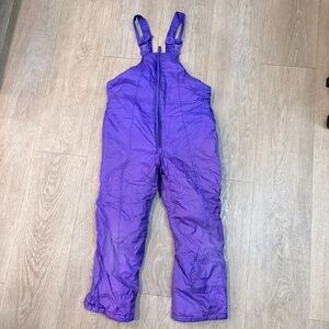 Purple Kids Snow Bib